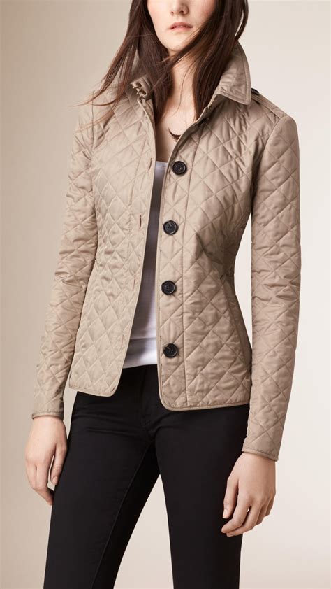 burberry quilted jacket sale uk|burberry diamond quilted fitted jacket.